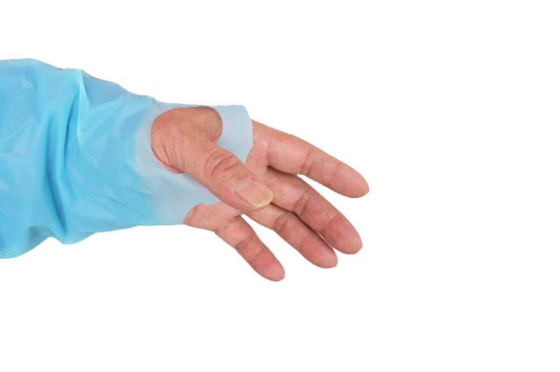 Cpe Material Isolation Gown